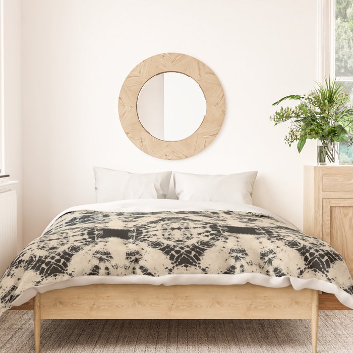 Vintage Circle Shibori Duvet Cover Gallery Image 3
