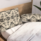 Vintage Circle Shibori Pillow Sham Gallery Image 2