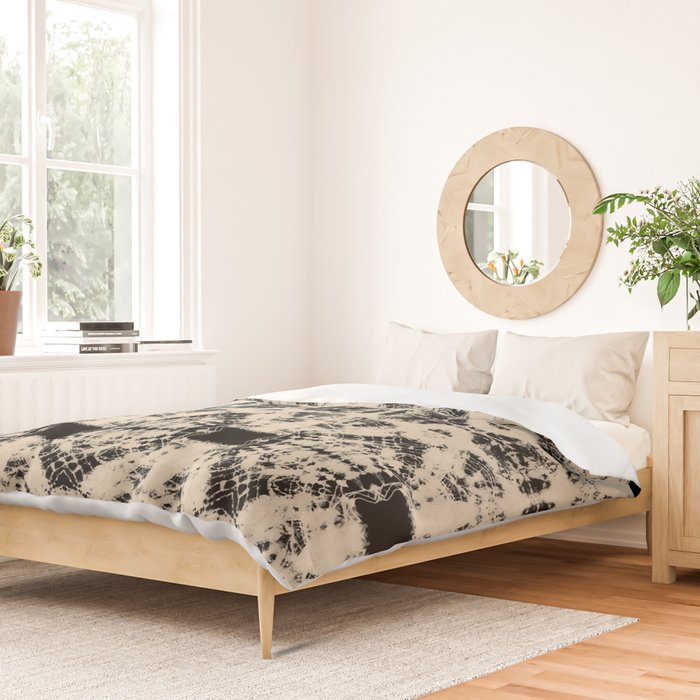 Vintage Circle Shibori Duvet Cover Gallery Image 2