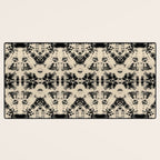 Vintage Circle Shibori Desk Mat Gallery Image 3