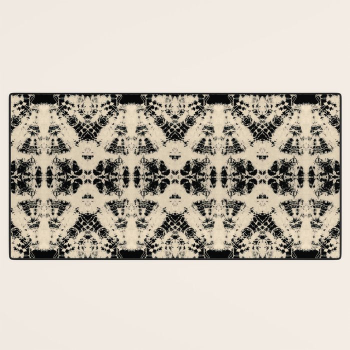 Vintage Circle Shibori Desk Mat Gallery Image 3