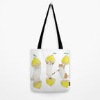 lemon nyanco Tote Bag Gallery Image 2