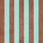 STRIPES - 005 - brown and teal Coffee Mug Gallery Image 2