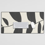 minimal plant Desk Mat Gallery Image 1