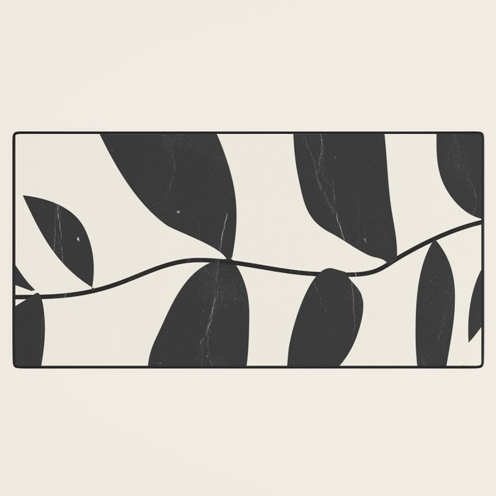 minimal plant Desk Mat Gallery Image 3