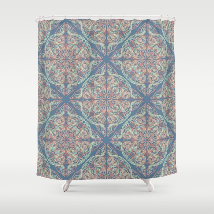 AT Pattern 2 Shower Curtain Gallery Image 1