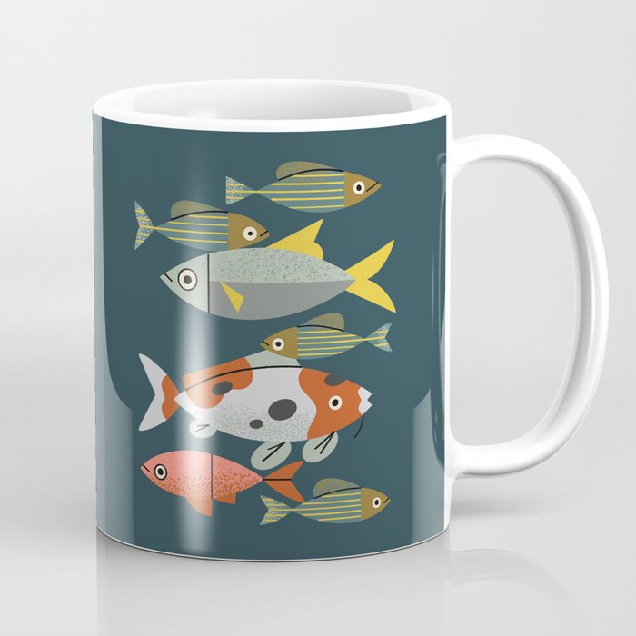 Pond Fishes Coffee Mug Gallery Image 1