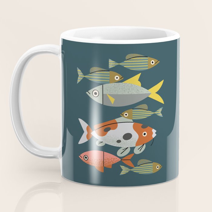 Pond Fishes Coffee Mug Gallery Image 3