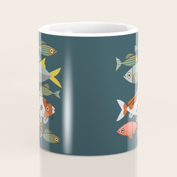 Pond Fishes Coffee Mug Gallery Image 4