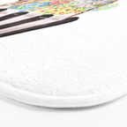 Flower Cart Bath Mat Gallery Image 3