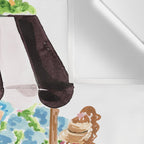 Flower Cart Wall Tapestry Gallery Image 3