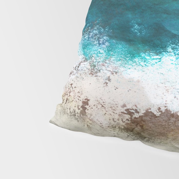 Watercolour Summer Beach V Pillow Sham Gallery Image 4