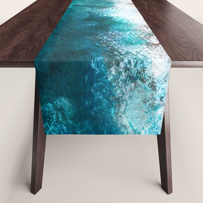 Watercolour Summer Beach V Table Runner Gallery Image 1