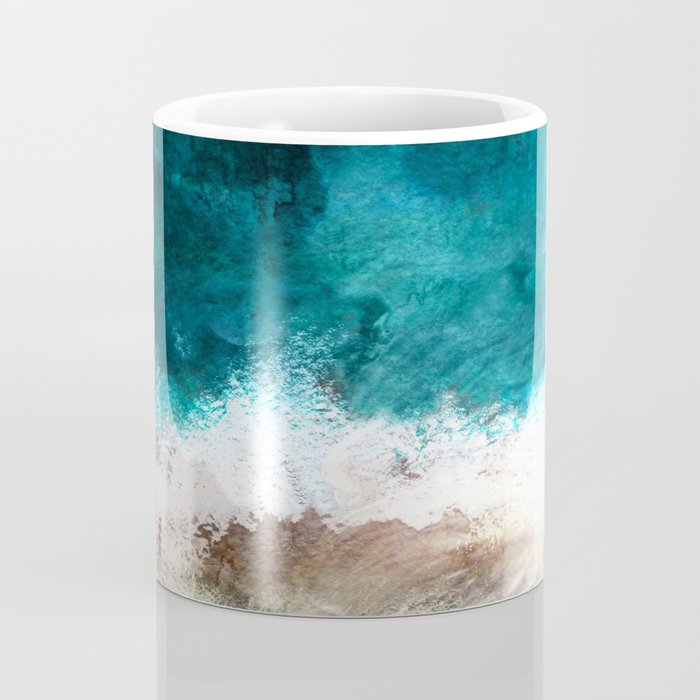 Watercolour Summer Beach V Coffee Mug Gallery Image 4