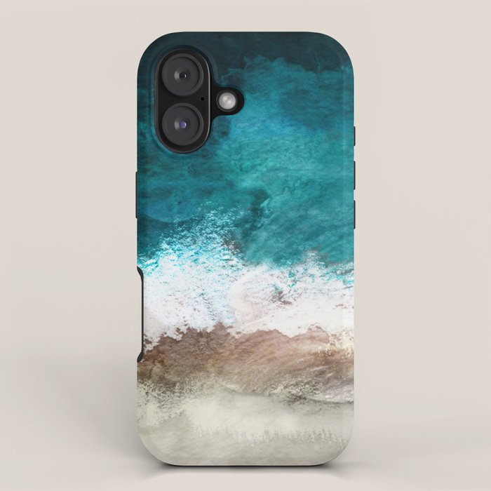 Watercolour Summer Beach V iPhone Case Gallery Image 1