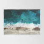 Watercolour Summer Beach V Rug Gallery Image 2