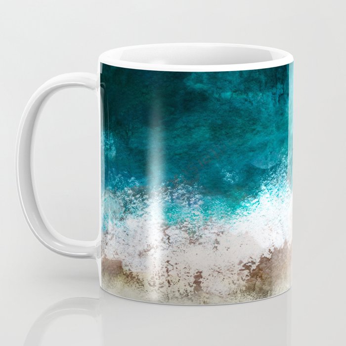 Watercolour Summer Beach V Coffee Mug Gallery Image 3