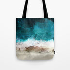 Watercolour Summer Beach V Tote Bag Gallery Image 1