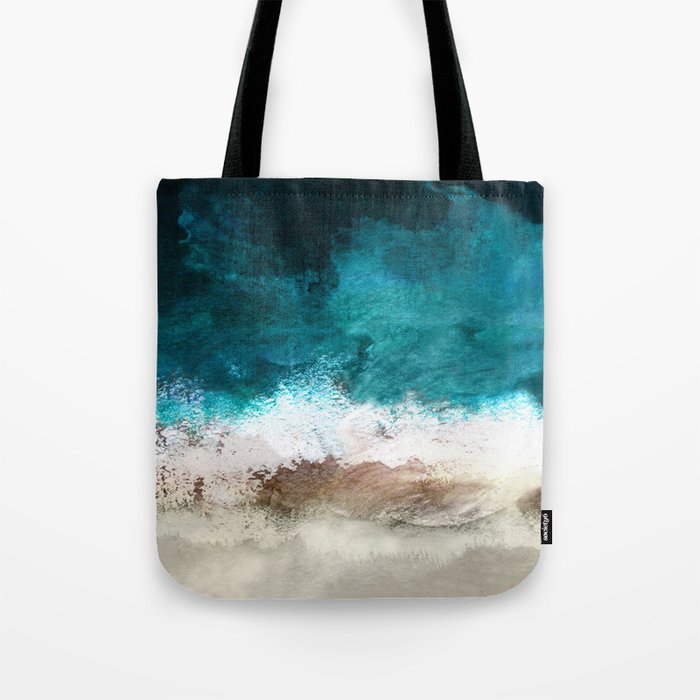 Watercolour Summer Beach V Tote Bag Gallery Image 1