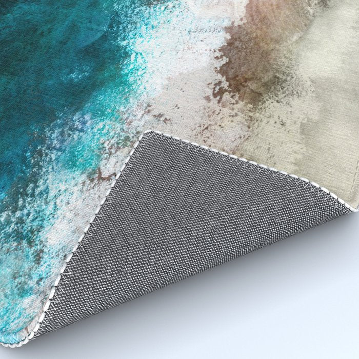 Watercolour Summer Beach V Rug Gallery Image 4