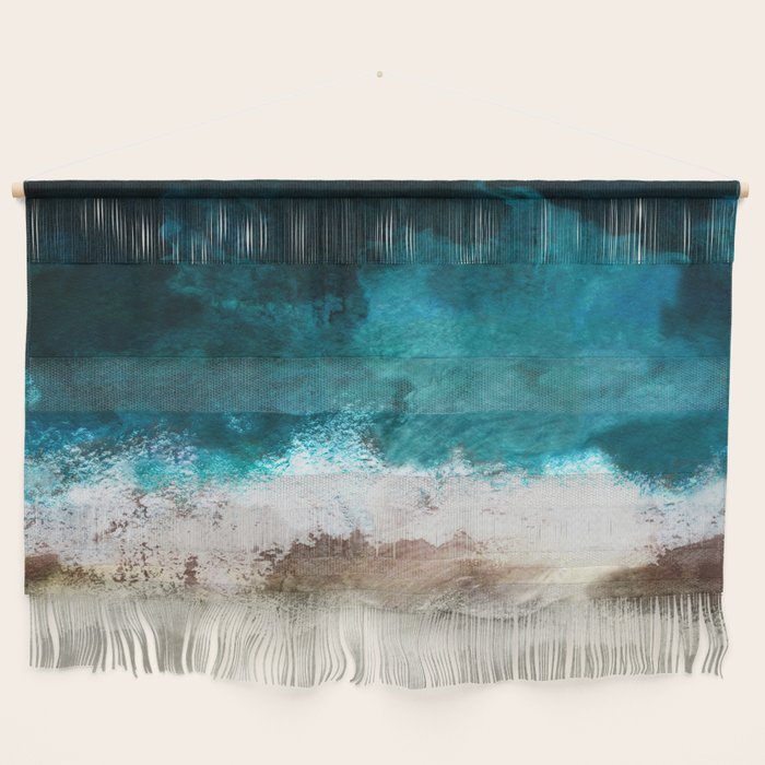 Watercolour Summer Beach V Wall Hanging Gallery Image 1