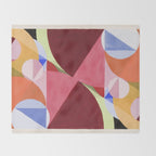 Area Broken by Perpendiculars Throw Blanket Gallery Image 2
