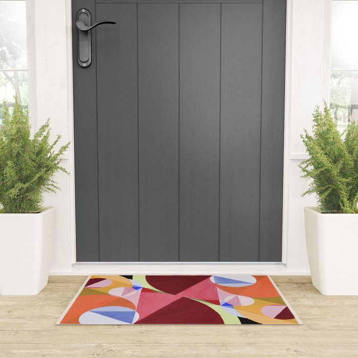 Area Broken by Perpendiculars Welcome Mat Gallery Image 3