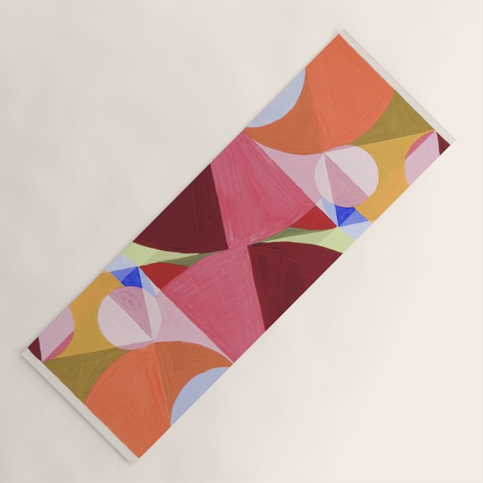 Area Broken by Perpendiculars Yoga Mat