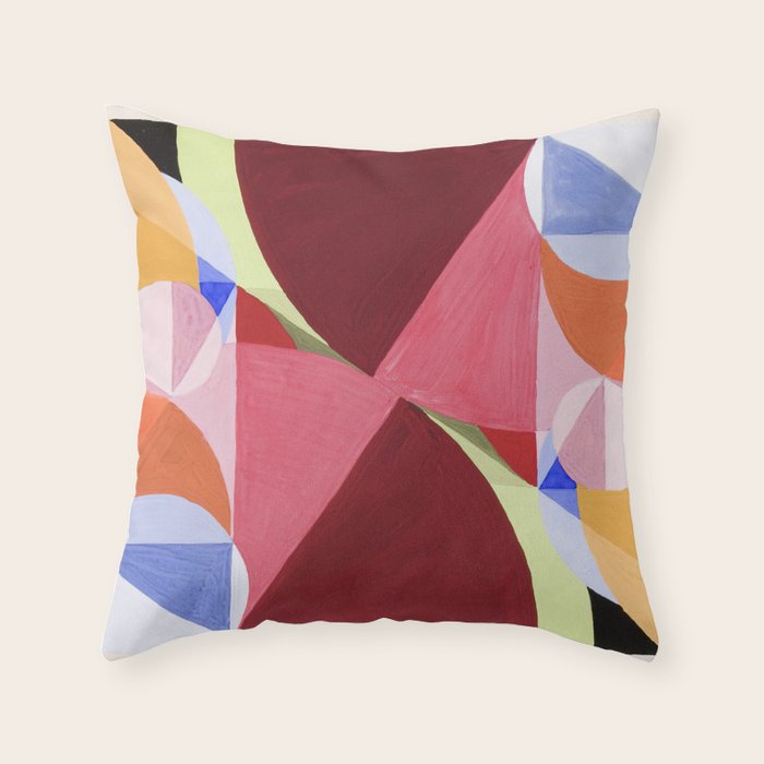 Area Broken by Perpendiculars Throw Pillow Gallery Image 6