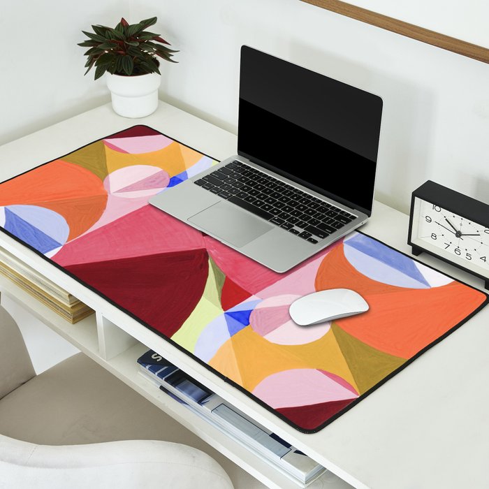 Area Broken by Perpendiculars Desk Mat Gallery Image 2