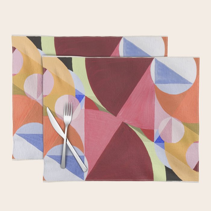 Area Broken by Perpendiculars Placemat Gallery Image 1