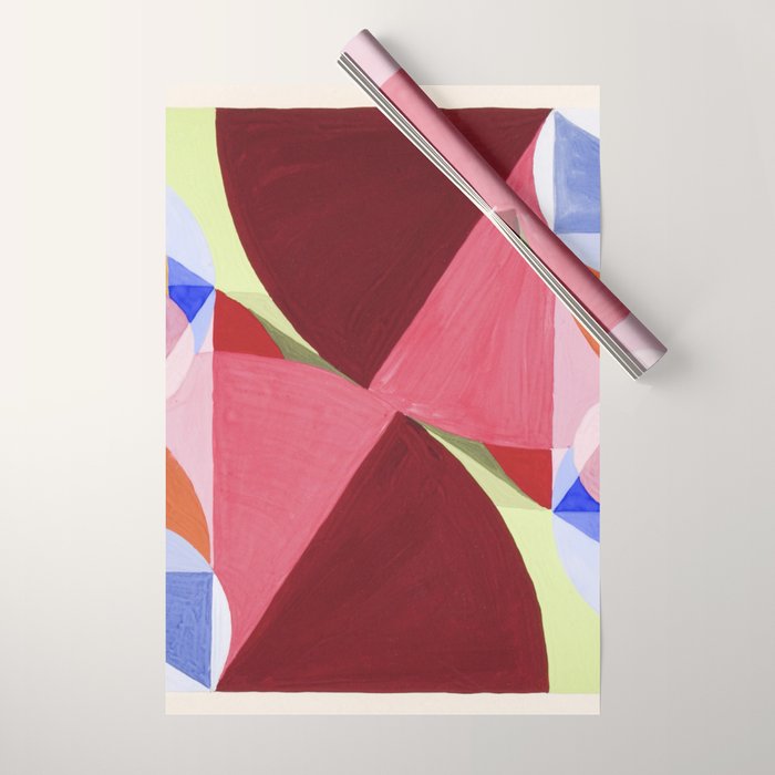 Area Broken by Perpendiculars Wrapping Paper