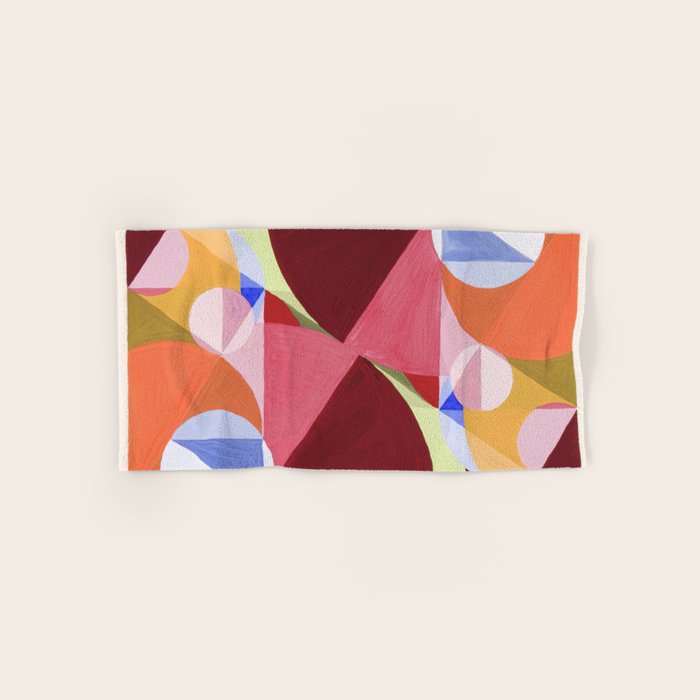 Area Broken by Perpendiculars Bath Towel Gallery Image 1