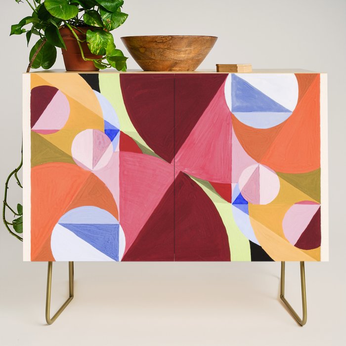 Area Broken by Perpendiculars Credenza Gallery Image 1