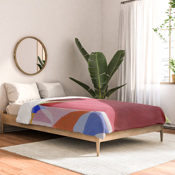 Area Broken by Perpendiculars Comforter Gallery Image 2
