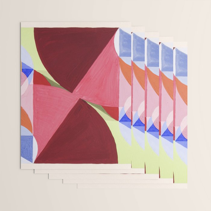 Area Broken by Perpendiculars Wrapping Paper Gallery Image 3