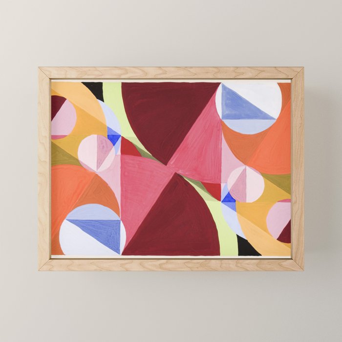 Area Broken by Perpendiculars Mini Art Print Gallery Image 1