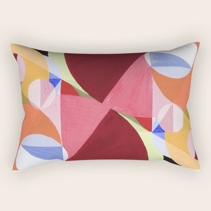 Area Broken by Perpendiculars Rectangular Pillow Gallery Image 1