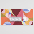 Area Broken by Perpendiculars Desk Mat Gallery Image 1