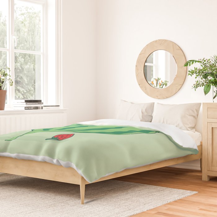 The Making of Strawberry Duvet Cover Gallery Image 2