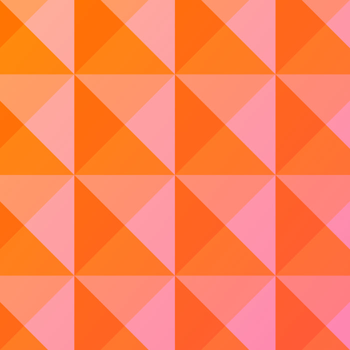 Geometric Gradient in Pink and Orange Coffee Mug Gallery Image 2