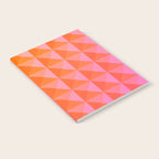 Geometric Gradient in Pink and Orange Notebook Gallery Image 2