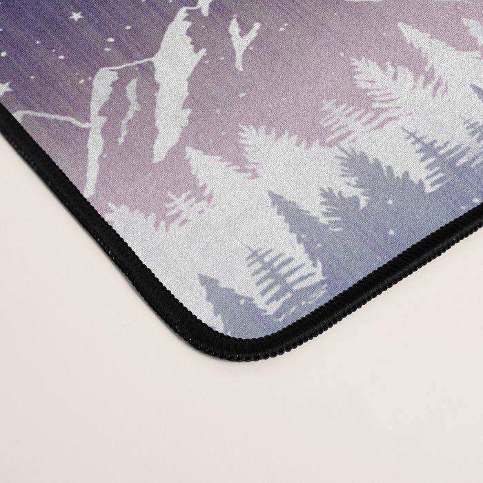Mountains & Moons Stripe Desk Mat Gallery Image 4