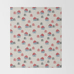 Christmas Eve Throw Blanket Gallery Image 2
