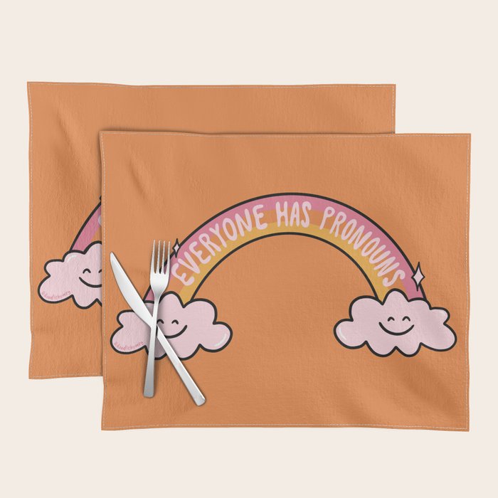 Everyone has Pronouns Placemat Gallery Image 1