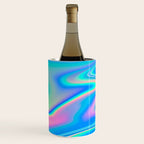 Holographic Iridescent Chill Vibes Wine Chiller Gallery Image 3