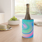 Holographic Iridescent Chill Vibes Wine Chiller Gallery Image 4