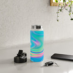 Holographic Iridescent Chill Vibes Water Bottle Gallery Image 4