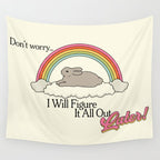 Figure It Out Later Wall Tapestry Gallery Image 4