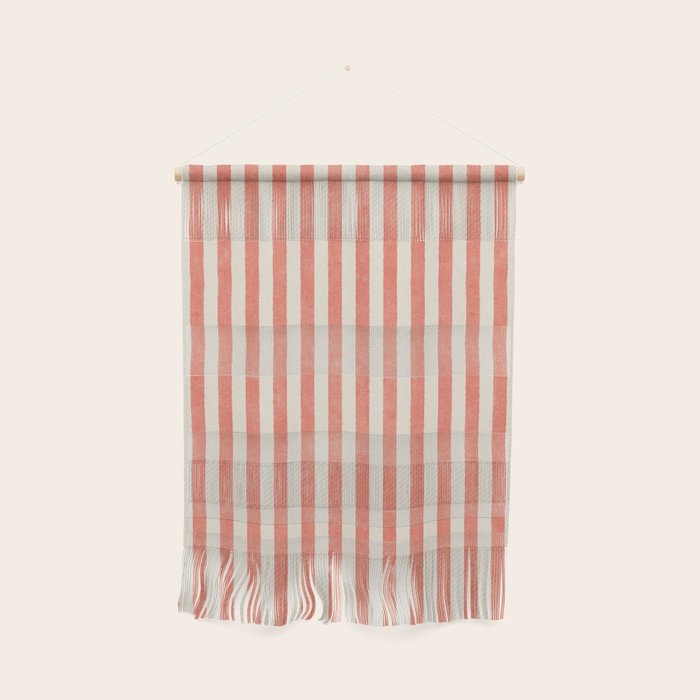 STRIPES - 07 - Guava Wall Hanging Gallery Image 1